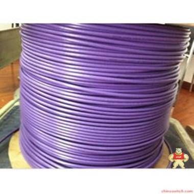 西门子PLC紫色电缆6XV1830-0EH10 PROFIBUS FC 标准电缆 GP, 2 芯总线