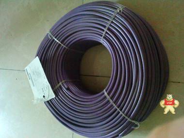 西门子PLC紫色电缆6XV1830-0EH10 PROFIBUS FC 标准电缆 GP, 2 芯总线