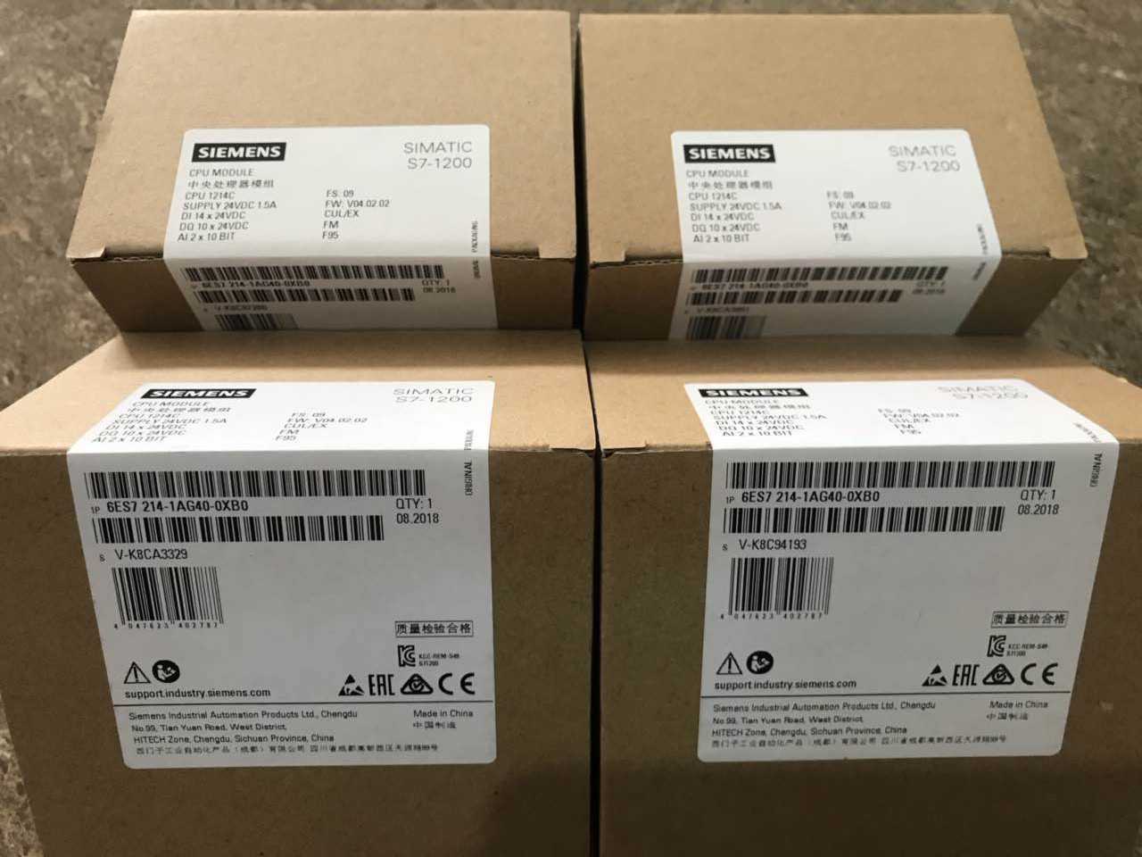 西门子 6ES72324HB320XB0 SM1232 模拟量输出模块 2AO 14位分辩率 