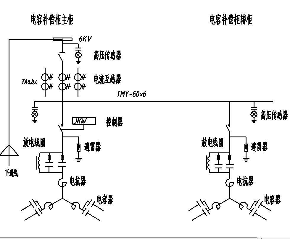 高压电容补偿柜一次图解析,科辉特专业设计KBB系列高压电容补偿柜 电容柜,电容补偿柜,高压电容补偿柜,电容补偿装置,高压电容补偿装置