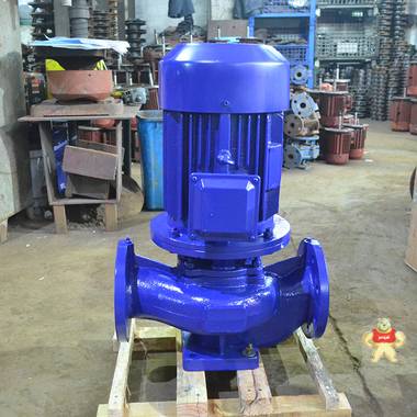 ISG立式铸铁管道泵 单级单吸管道离心泵 立体冲压管道泵厂家供应 
