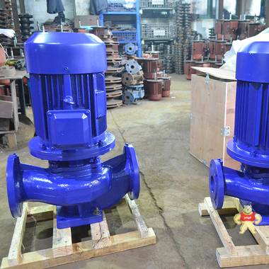 ISG立式铸铁管道泵 单级单吸管道离心泵 立体冲压管道泵厂家供应 
