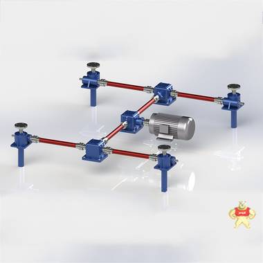 启力传动 小型螺旋升降机，螺旋丝杆升降机联动平台可定做 