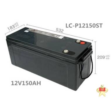 Panasonic松下蓄电池LC-P12150ST 铅酸免维护蓄电池 UPS电源专用蓄电池 12V150AH蓄电池 