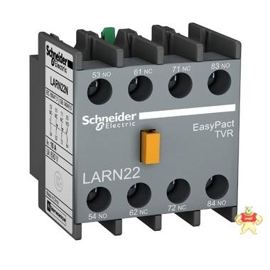SCHNEIDER 施耐德 EasyPact TVR辅助触点模块,2NO+2NC；LARN22N LA-RN22N,LARN22N,施耐德,辅助触点,辅助模块