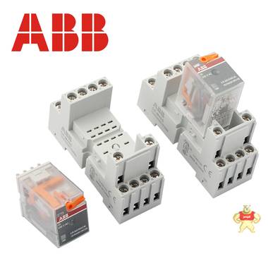 ABB小型继电器 CR-M230AC4L 中间继电器,继电器,ABB