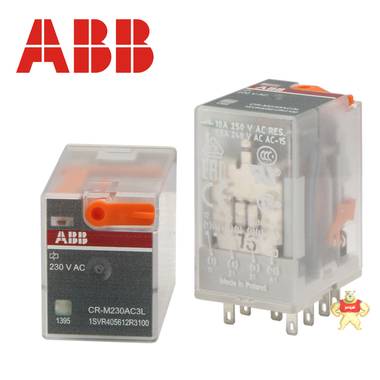 ABB小型继电器 CR-M230AC3L 继电器,中间继电器,小型继电器