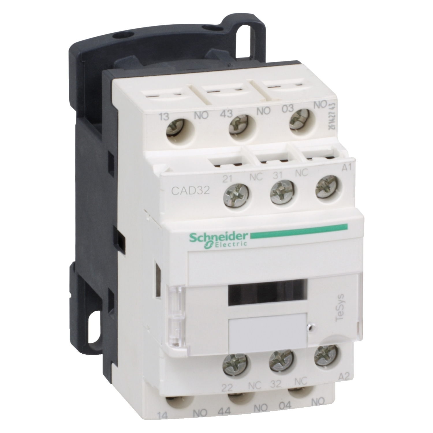 施耐德 TeSys D系列控制继电器，220V，50/60Hz，3NO+2NC；CAD32M7C CAD32M7C,继电器,控制继电器