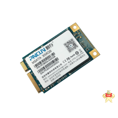 磐存SSD固态硬盘MSATA接口mini pcie 64GB 迷你主机 OPS电脑 收银机 触摸一体机适用 MSATA,64GB,SSD,固态硬盘,TLC