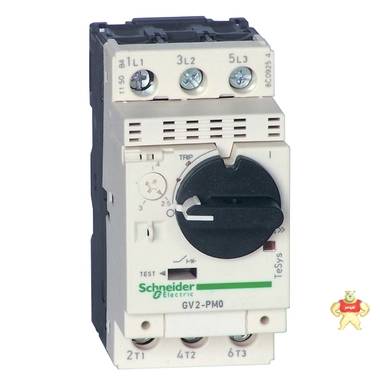 施耐德 TeSys熱磁式電動機(jī)斷路器，旋鈕控制，整定電流2.5-4A；GV2PM08C 斷路器,保護(hù)器,斷路