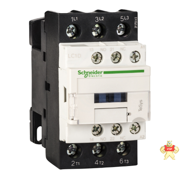 SCHNEIDER施耐德 国产TeSys LC1D系列三极交流接触器,18A,220V,50/60Hz；LC1D18M7C 施耐德,交流接触器,LC1D18M7C,18A,AC220V