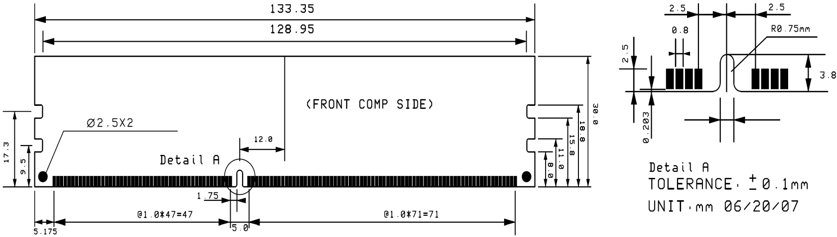 磐存DRAM内存条DDR3 8GB 1600 1.35V 台式机 适用OPS电脑 收银机 迷你主机 工业主板 DDR3,8GB,1600,1.35V,台式机