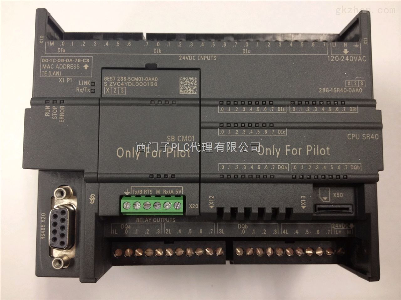 西门子可编程 PLC S7-200 EM223 6ES7223-1PL22-0XA8 