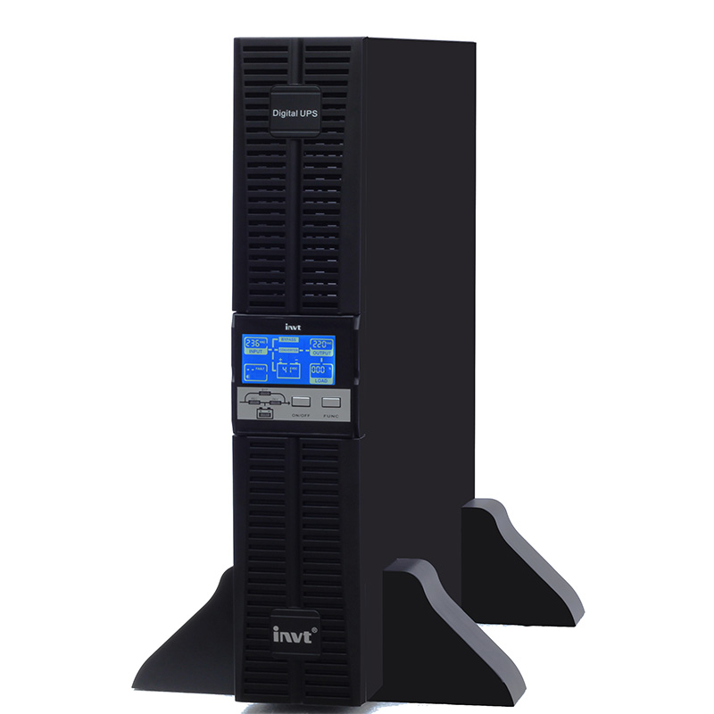 英威腾UPS不间断电源HR1101S在线式1KVA/900W 机架式机房