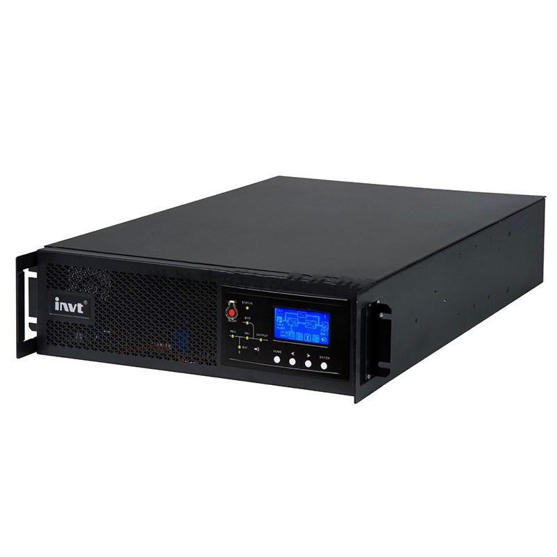 英威腾UPS不间断电源HR1101S在线式1KVA/900W 机架式机房
