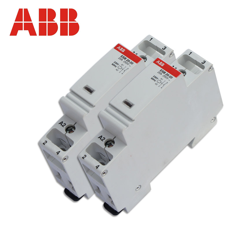ABB家用交流接触器ESB20-20 220V 20A 接触器,交流接触器,ABB