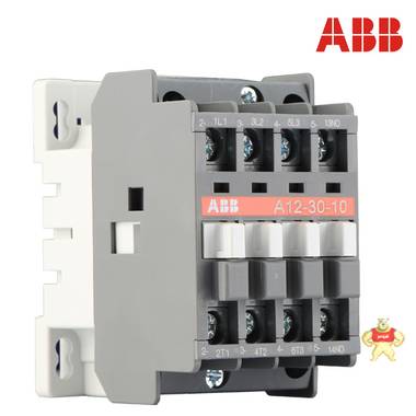 ABB交流接触器 A12-30-10 12A 220V380V A12-30-10 380V,A12-30-10,交流接触器