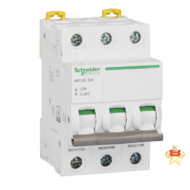 施耐德 隔离开关；iINT125 32A 3P 开关,隔离开关,接近开关