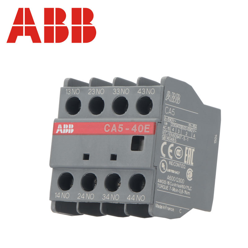ABB交流接触器 辅助触头 触点CA5-40E 接触器附件,辅助触头,触头