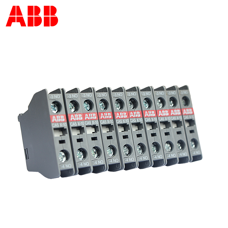 ABB交流接触器 辅助触头 触点CA5X-10 接触器附件,辅助触头,触头