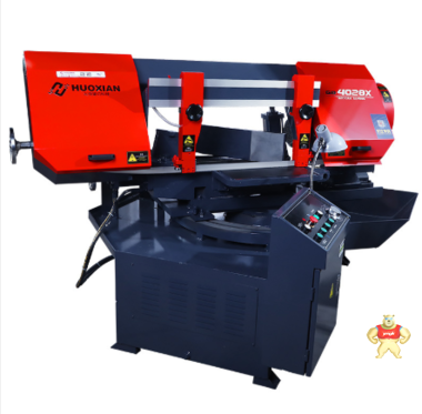 HUOXIAN-GB4028X 45度角角度數(shù)控鋸床價格 數(shù)控鋸床廠家,數(shù)控鋸床價格,數(shù)控鋸床的用途,數(shù)控鋸床的維護及保養(yǎng)注意事項,數(shù)控鋸床的潤滑方法及必要性
