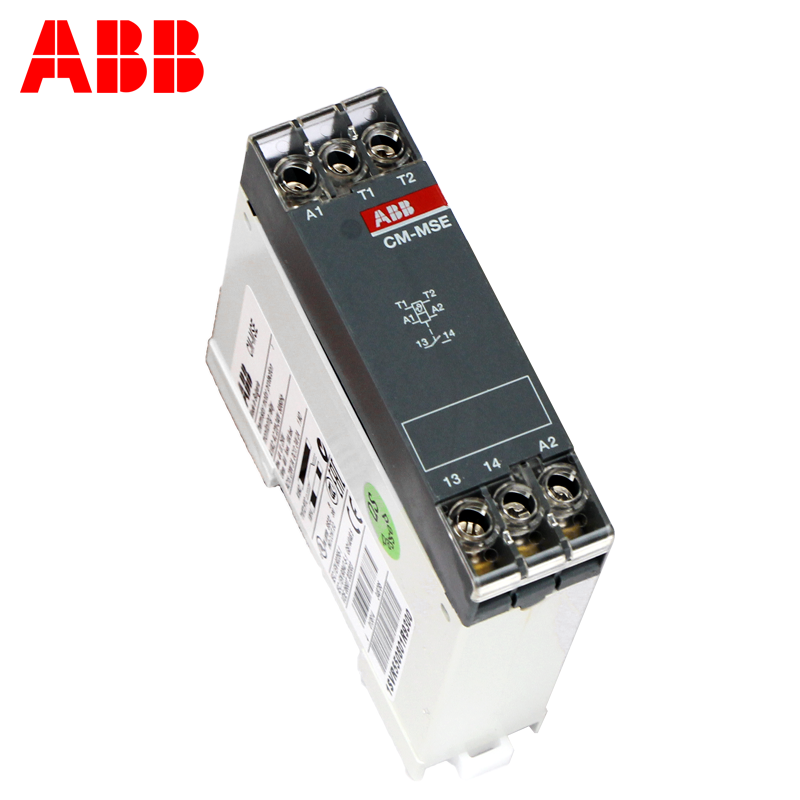 ABB继电器】PTC热敏电阻继电器CM-MSE，输出1no，自动复位 继电器,PTC热敏电阻继电器,ABB