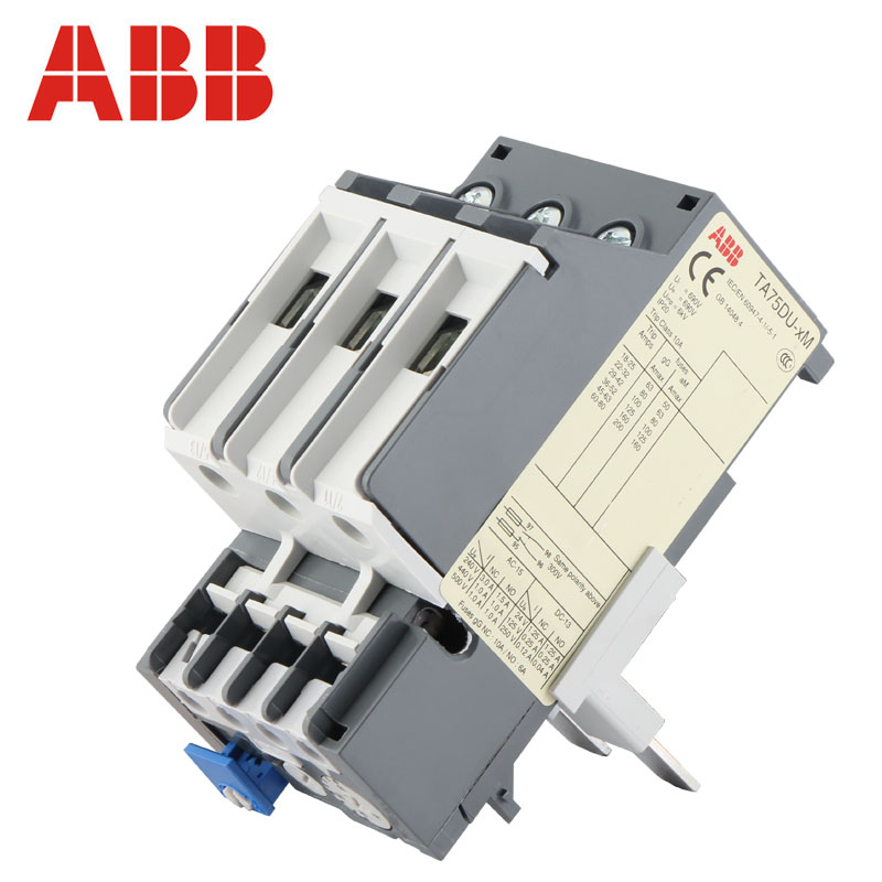ABB热过载继电器TA75DU-63M低压交流热过载保护器热继电器 过载继电器,热过载继电器,继电器