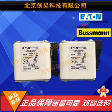 170M5987	1000V 550A美国伊顿bussmann巴斯曼熔断器，全新原装正品,现货供应。 170M5987,熔断器,巴斯曼,保险丝,170m系列