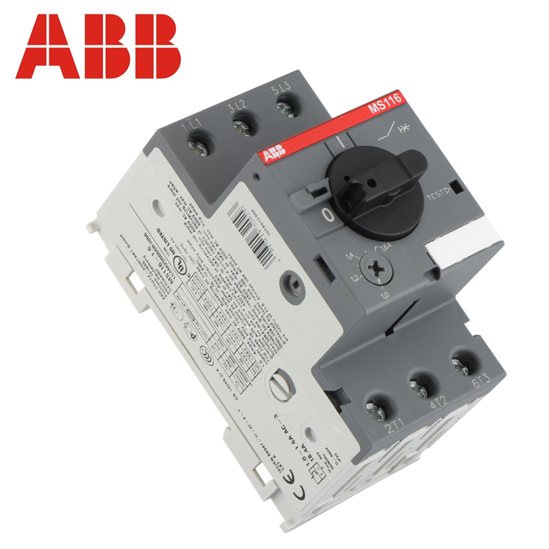 ABB电动机保护器 MS116-1.6 马达控制 断路器 ABB,电动机保护器,马达控制,断路器,MS116-1.6