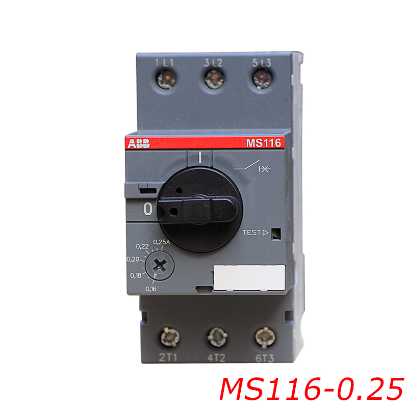 ABB马达控制器MS116-0.25 电动机断路器,电动机保护用断路器,施耐德