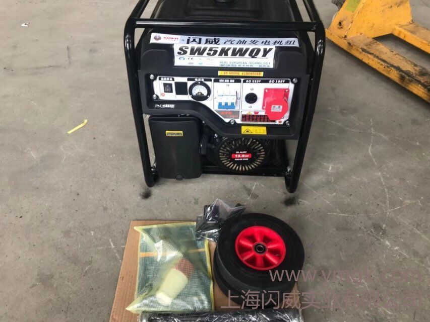 美国闪威动力5kw汽油发电机SW5KWQY