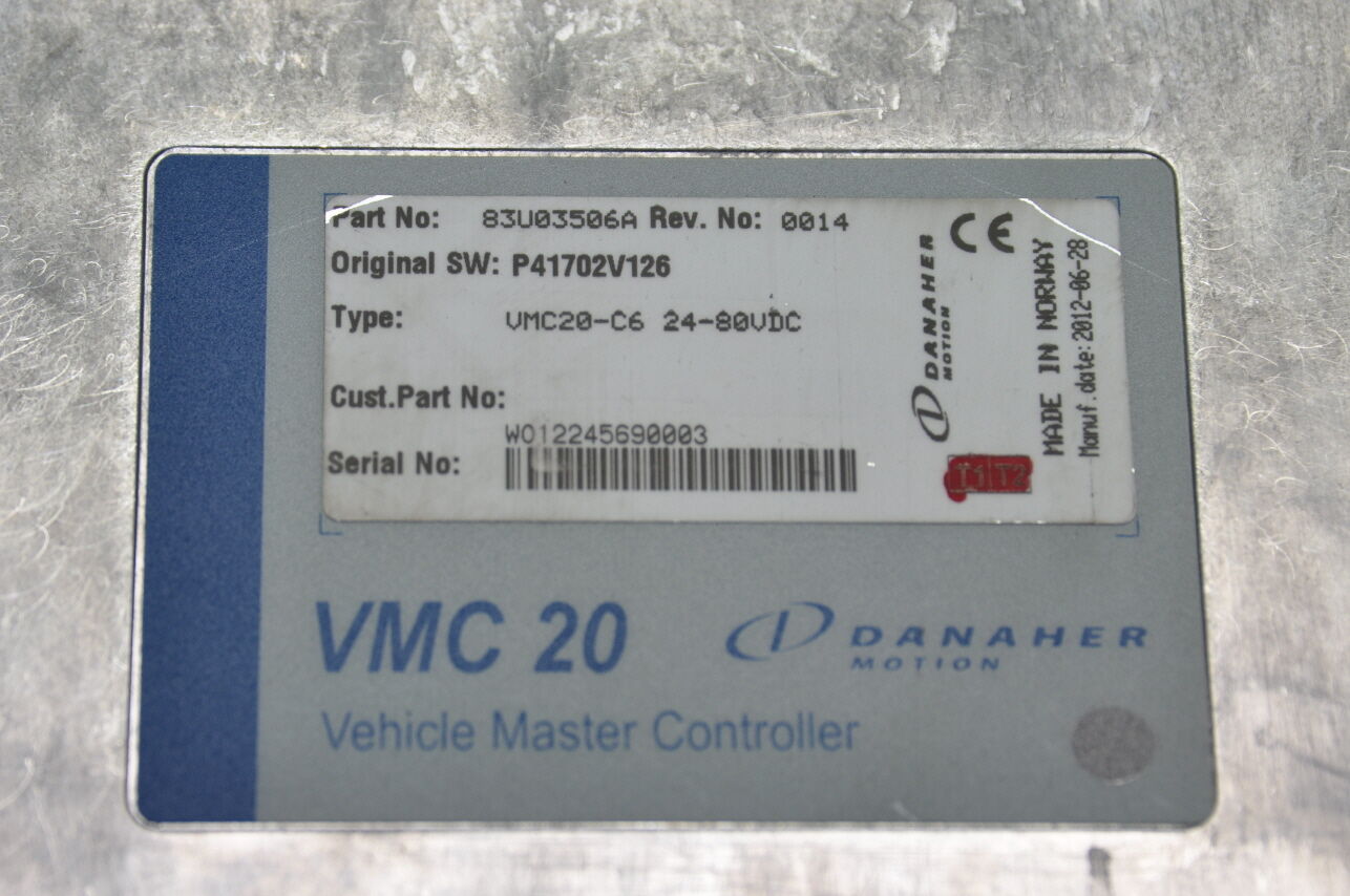达那黑尔运动车主控制器VMC20-C6 24-80VDC DANAHER MOTION,达那黑尔运动车主控制器VMC20-C6 24-80VDC,控制器