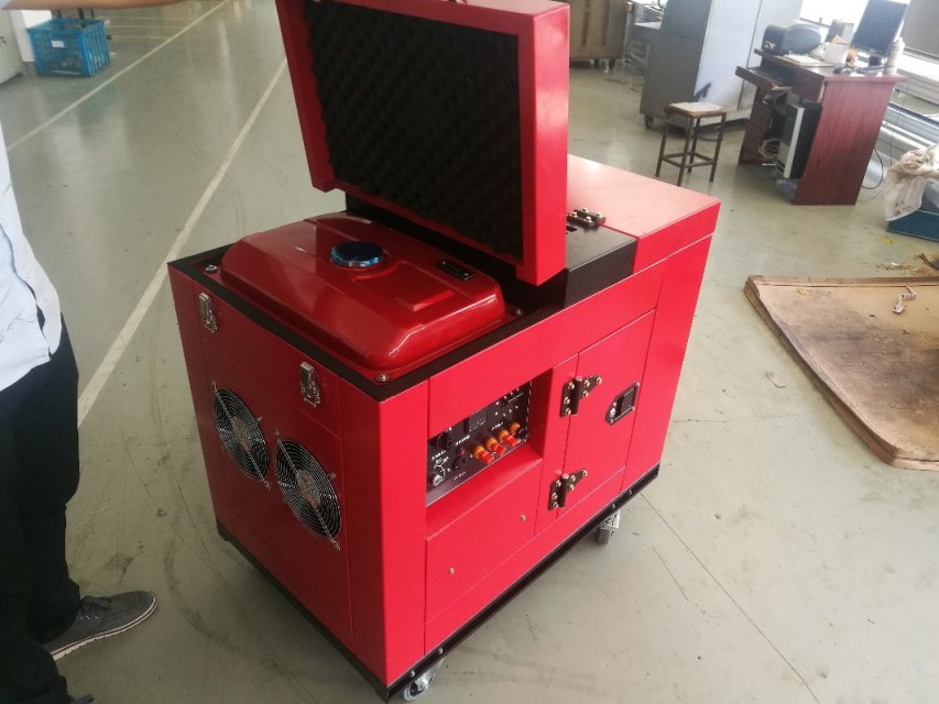 静音式发电机组汽油美国闪威SW10KWQY