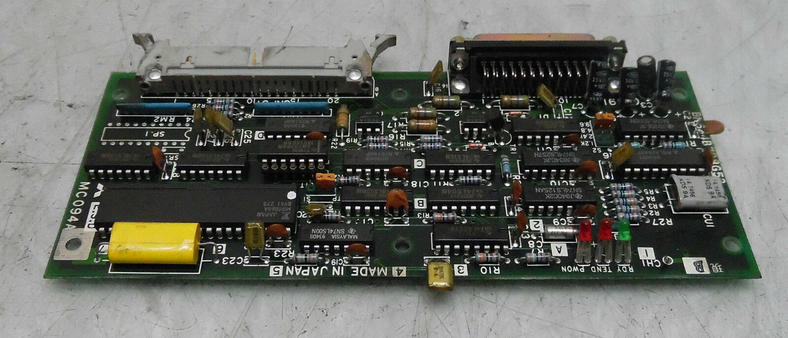Mitsubishi CNC Stk. Platte, MC094A, BN624B798G52, Revision B 