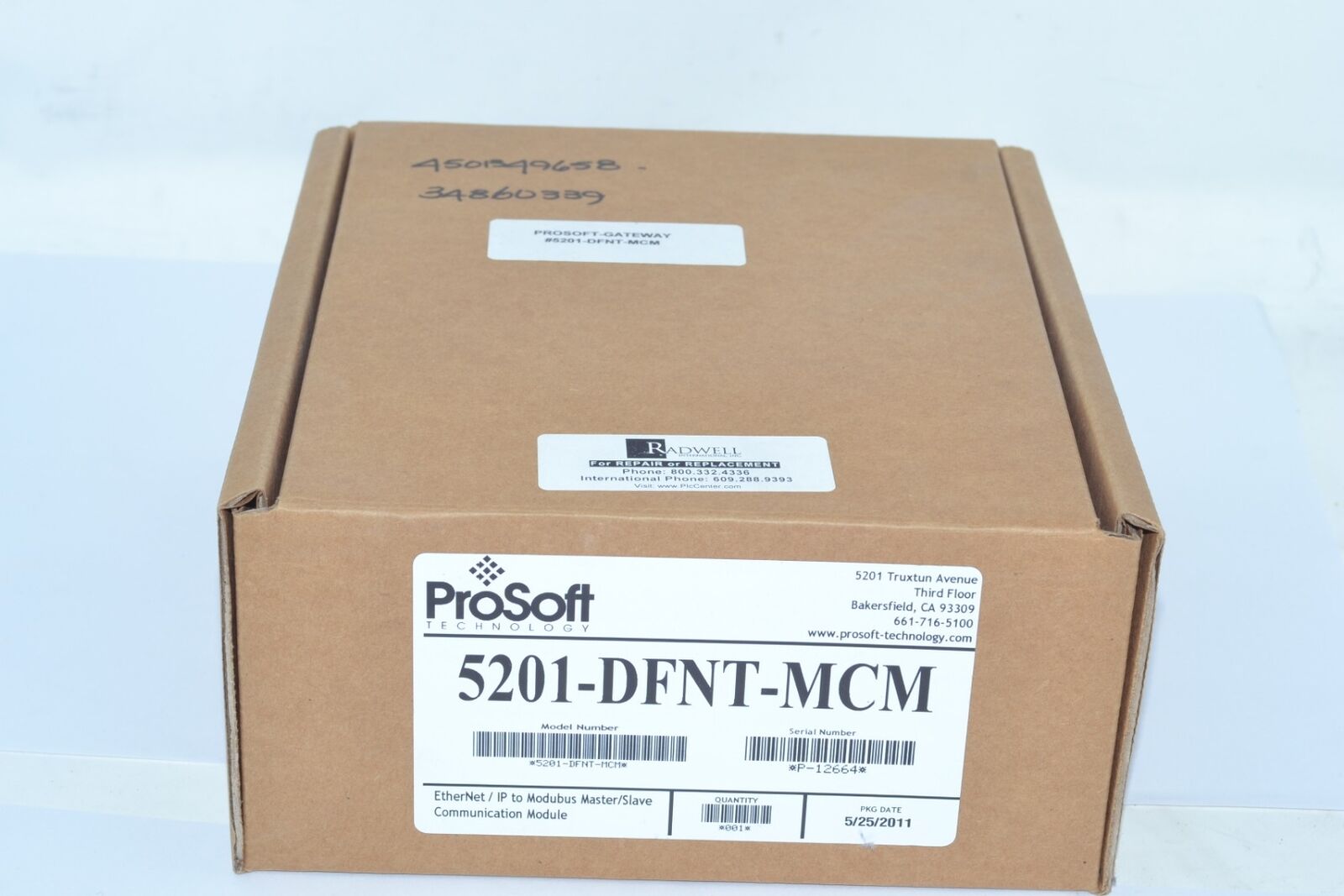 Prosoft新技术5201-DFNT-MCM以太网/IP到ProLinx Modbus 5201-DFNT,Prosoft Technology,以太网/IP到ProLinx Modbus
