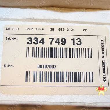 海德漢HEIDENHAIN編碼器 334 749 13,HEIDENHAIN,編碼器