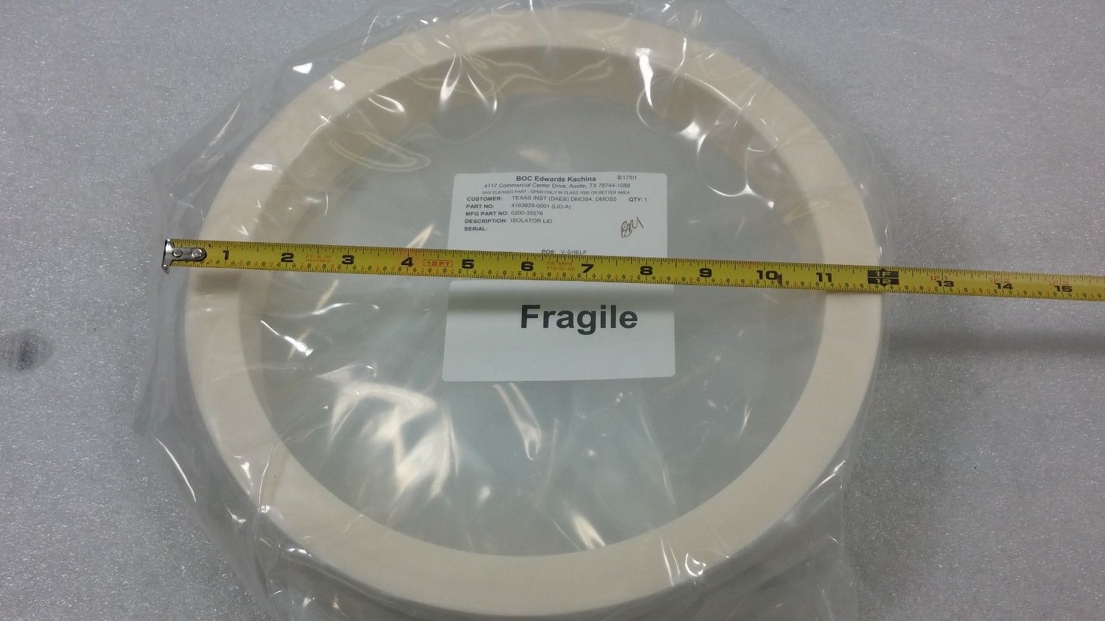 AMAT应用材料0020-35576绝缘体盖BOC-4183829-0001 现货