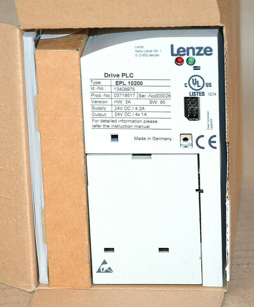 Lenze Drive PLC Type EPL 10200 SPS Steuerung 13408975 NEU[品牌 价格 图片 报价