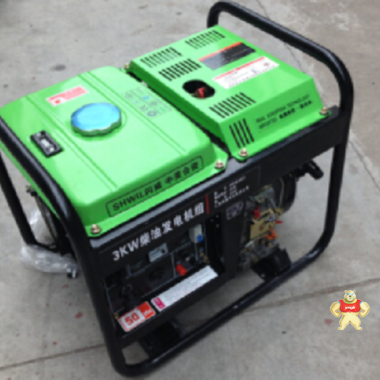 電啟動(dòng)3kw柴油發(fā)電機(jī)組 