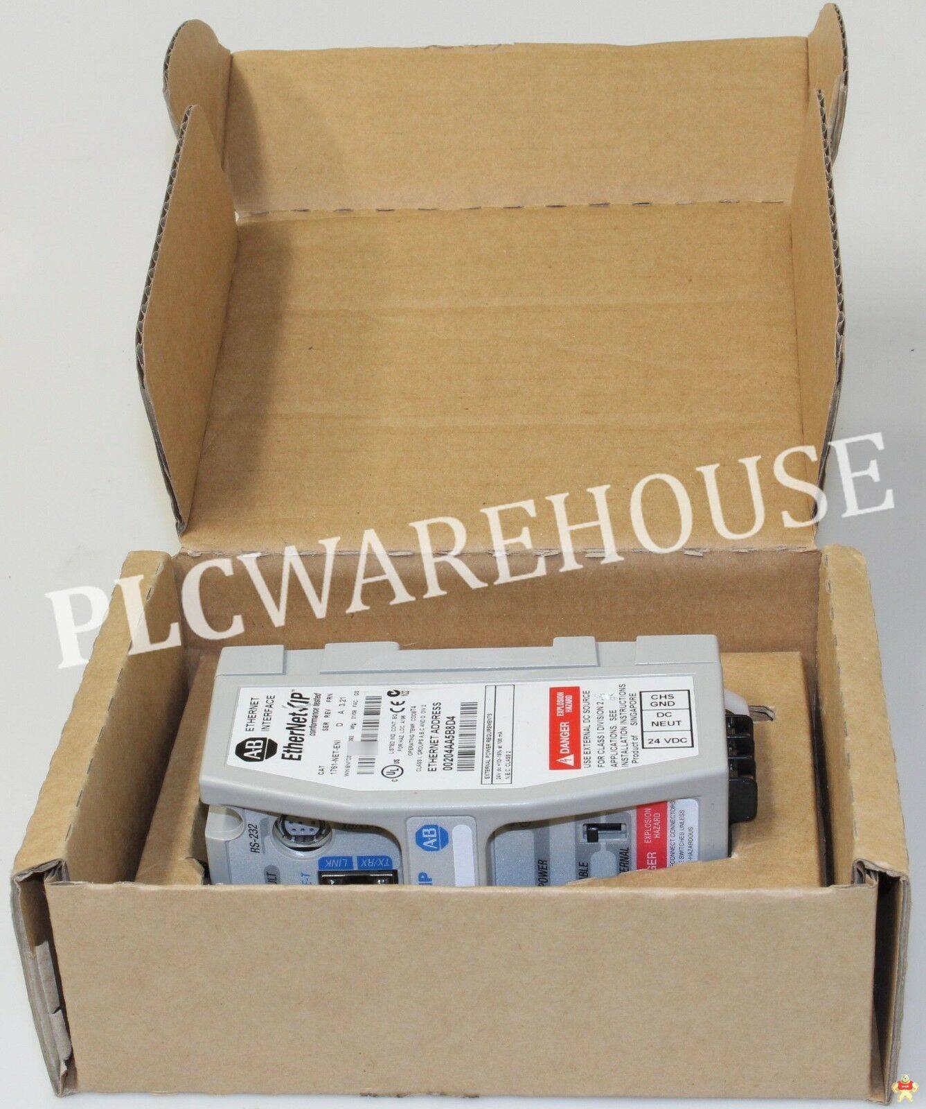 新的Allen Bradley 1761-NET-ENI系列D以太网，用于SLC 500 