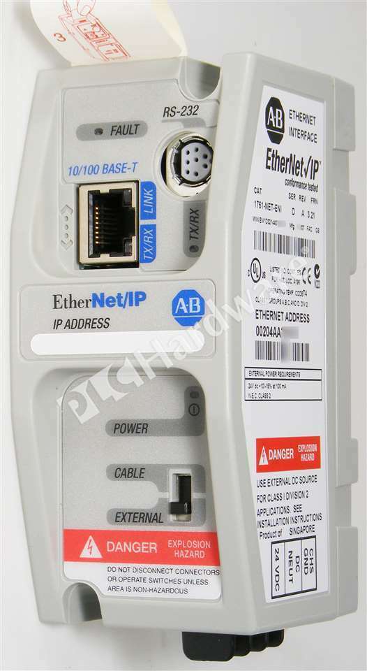 全新Allen Bradley 1761-NET-ENI/D以太网接口