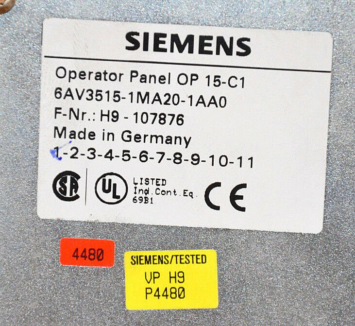 Siemens 6AV3515-1MA20-1AA0 Simatic S5    库存 
