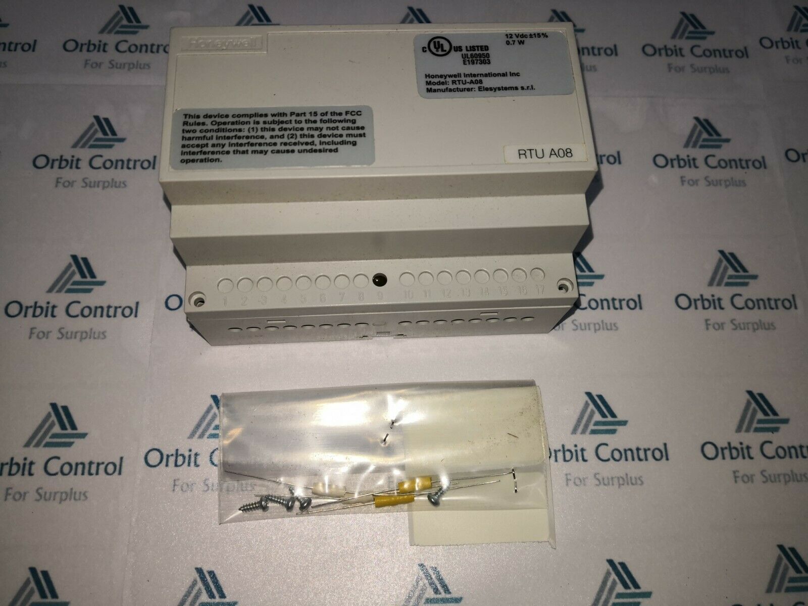 全新霍尼韦尔模块 TK s014 temaline 12v 0,07a RTU a08 