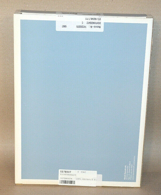 博世-力士乐DICHTUNGSSATZ C DT3.100/045.T F11 7472D02078 
