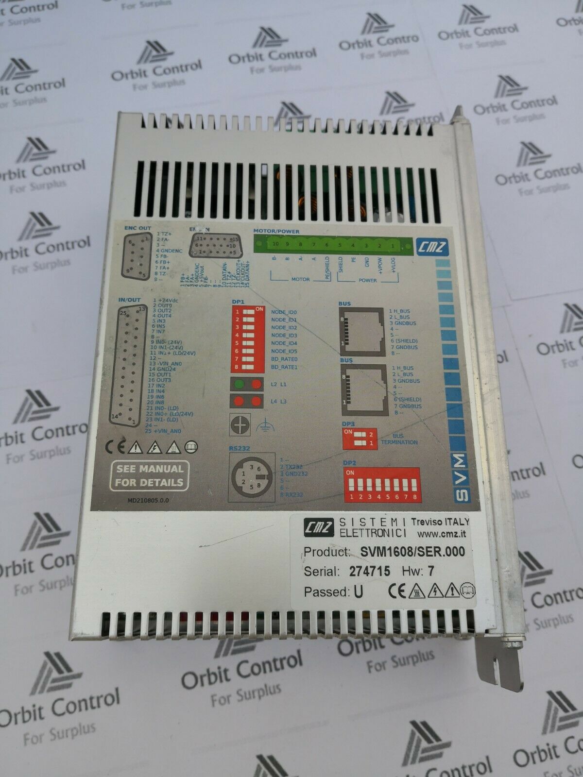 svm1608 无级伺服驱动智能伺服驱动器 2 pH 同步电机 