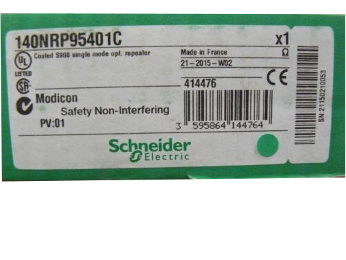 Schneider modicon140NRP95401C全新原装正品光纤中继器