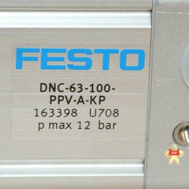 费斯托 DNC-63-100-PPV-A-KP标准气缸163398 