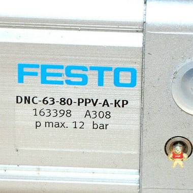 费斯托 DNC-63-80-PPV-A-KP 163398 NORMZYLINDER 