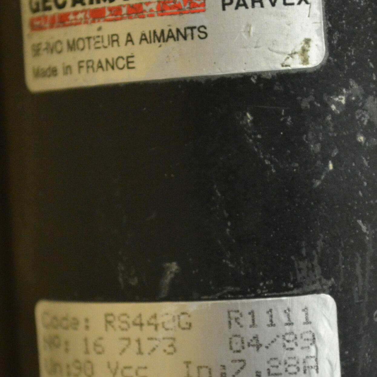 GEC阿尔斯通RS442G R1111直流发动机