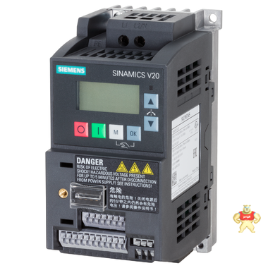 西门子V20 6SL3210-5BB21-1UV1 1.1KW 西门子,V20,变频器,通用